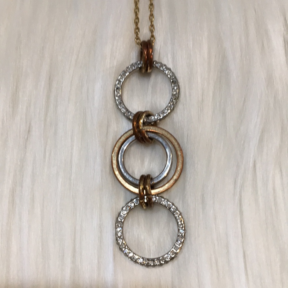 4/$20 Jessica Simpson ring necklace